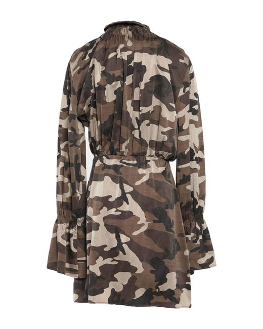 Jijil Brown Short Dress