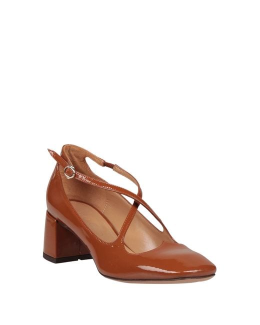 A.Bocca Brown Pumps