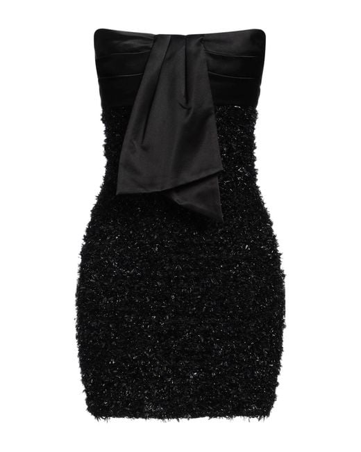 Balmain Black Mini Dress