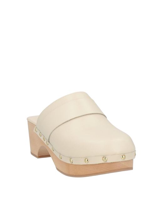 Aeyde White Mules & Clogs
