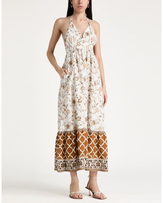 Eleventy Metallic Maxi Dress