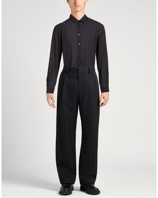 Just Cavalli Blue Shirt Cotton for men