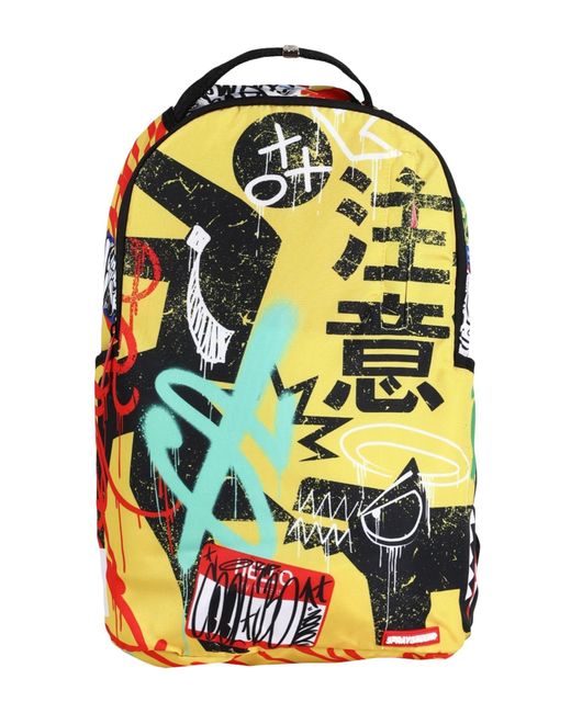 Sprayground Backpack in Yellow Lyst