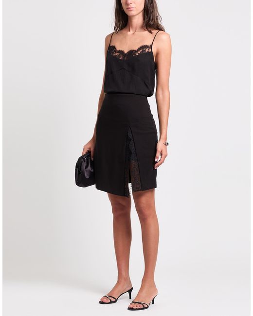 No Secrets Black Mini Skirt