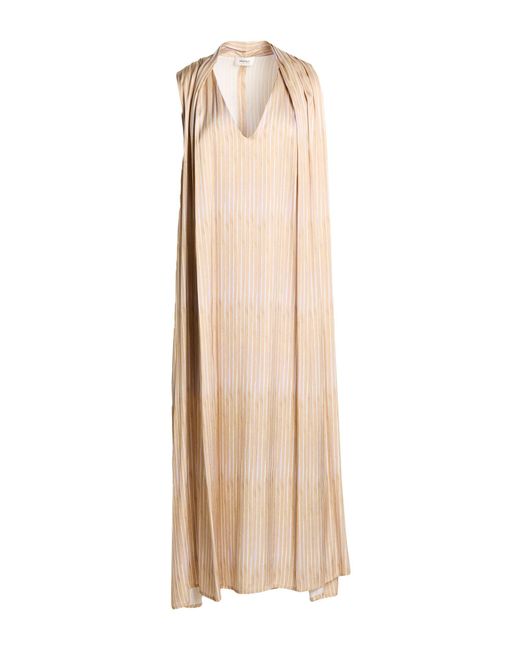 Ottod'Ame Natural Maxi Dress Viscose
