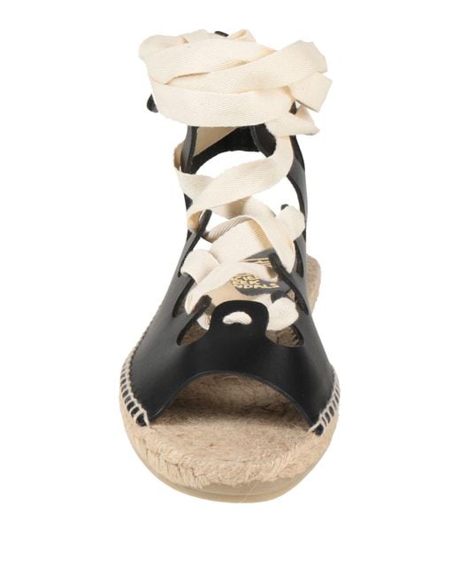 Castaner Black Espadrilles