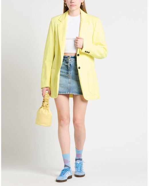 MSGM Yellow Blazer