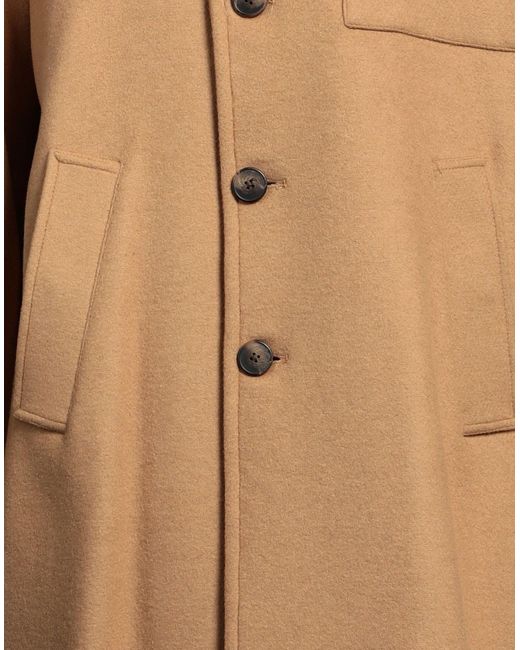 Alpha Studio Natural Coat Wool for men