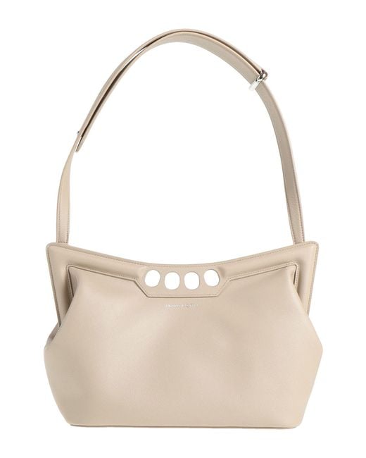 McQueen Natural Handbag Leather
