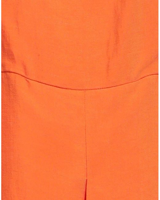 Diana Gallesi Orange Midi Dress