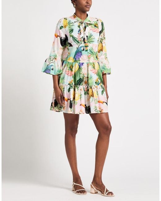 CONNOR & BLAKE Green Mini Dress