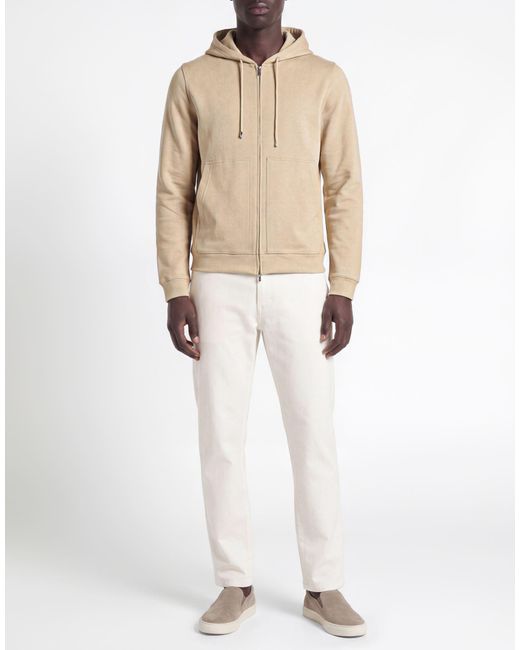 FILIPPO DE LAURENTIIS Natural Sweatshirt for men