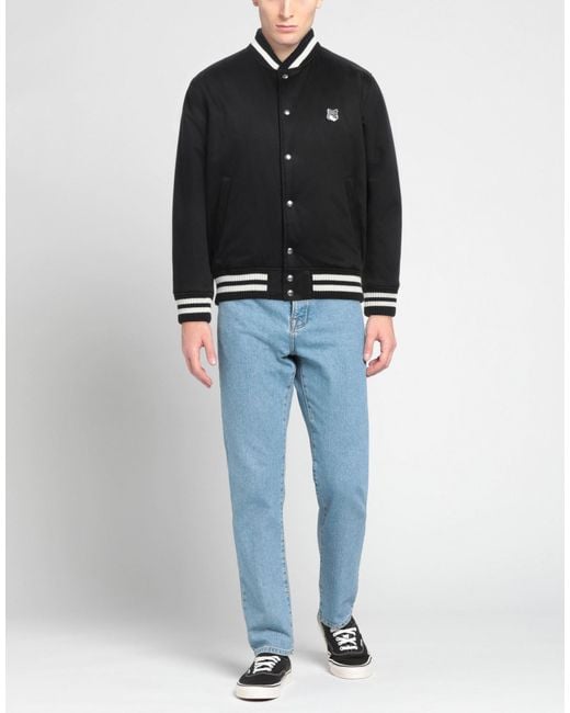 Maison Kitsuné Black Jacket for men