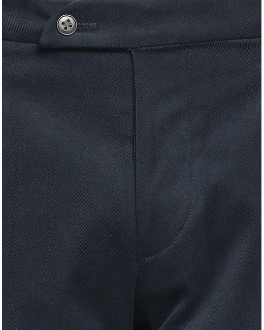 MICHELE CARBONE Blue Trouser for men