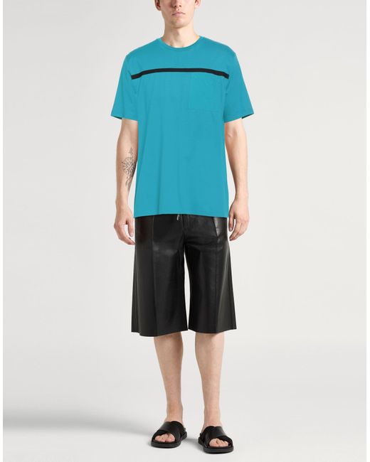 Herno Blue T-Shirts for men