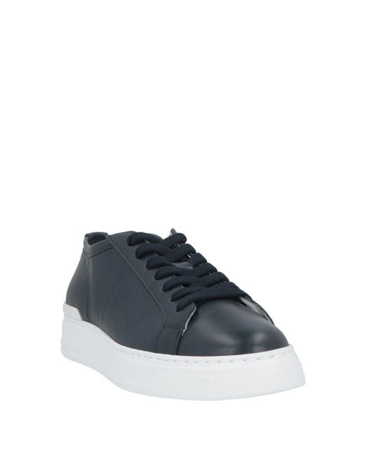Fabi Blue Sneakers Leather for men