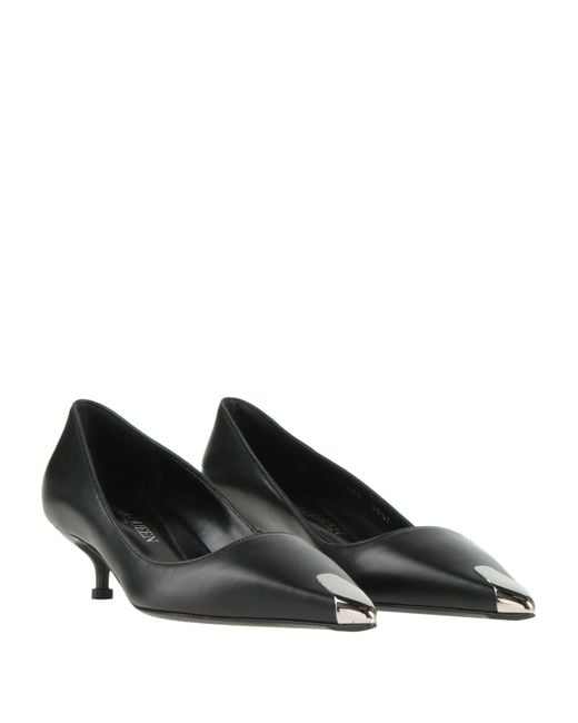 McQueen Black Pumps