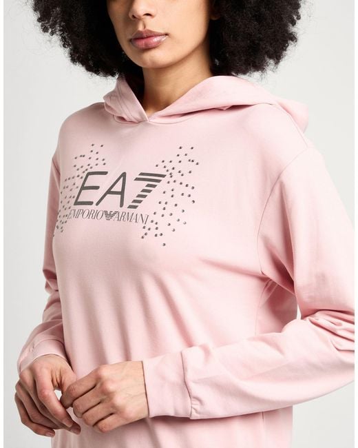 EA7 Pink Tracksuit Cotton, Modal, Elastane