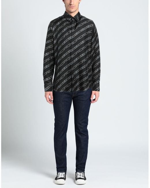 Camicia o'lock di Fendi in Black da Uomo