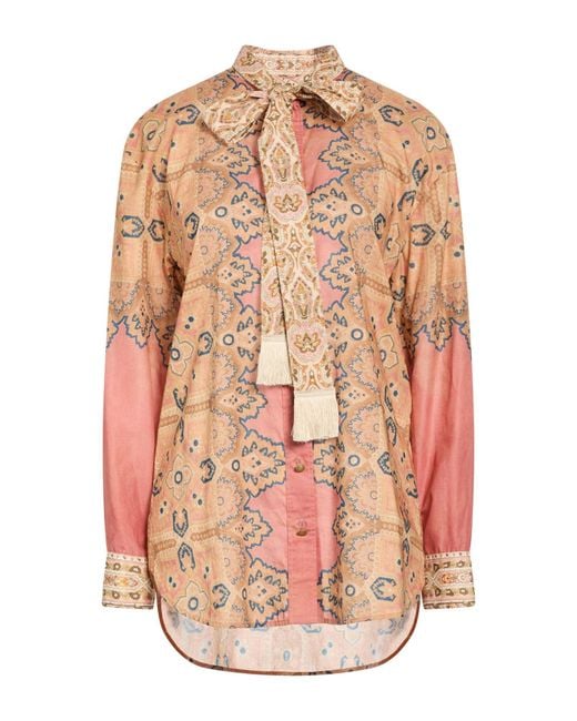 Valentino Garavani Pink Shirt Cotton