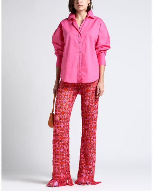 Etro Red Trouser