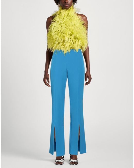 Kontatto Blue Pants Polyester, Elastane