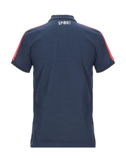Bikkembergs Blue Polo Shirt for men