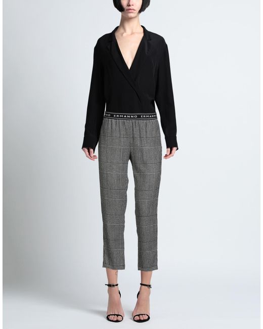 ERMANNO FIRENZE Gray Pants