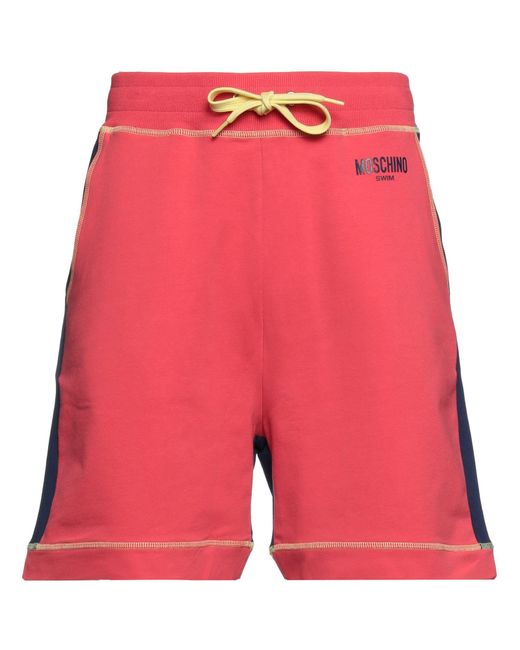 Moschino Red Shorts & Bermuda Shorts for men