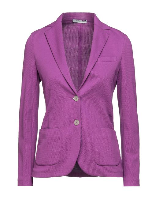 Circolo 1901 Purple Suit Jacket