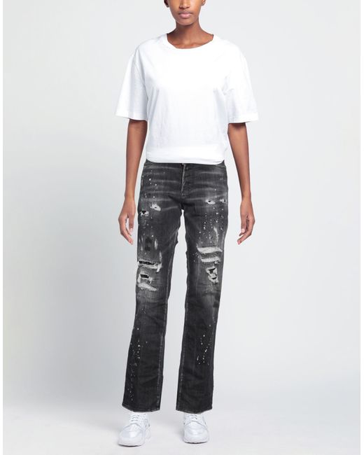 Pantalon en jean DSquared² en coloris Gray