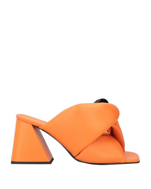 J.W. Anderson Orange Sandals