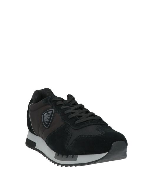 Blauer Sneakers in Black für Herren