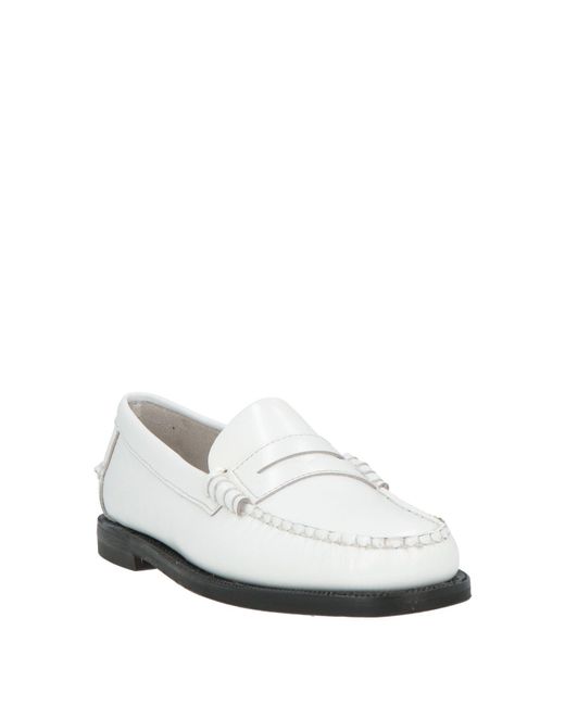 Sebago White Mokassin