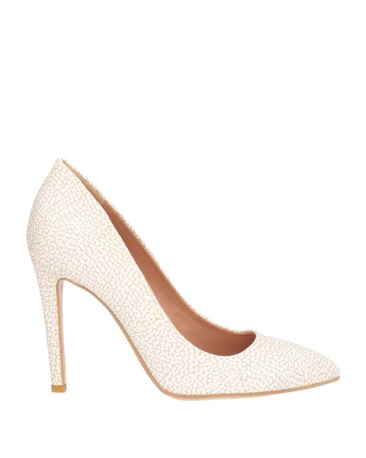 Borbonese White Pumps