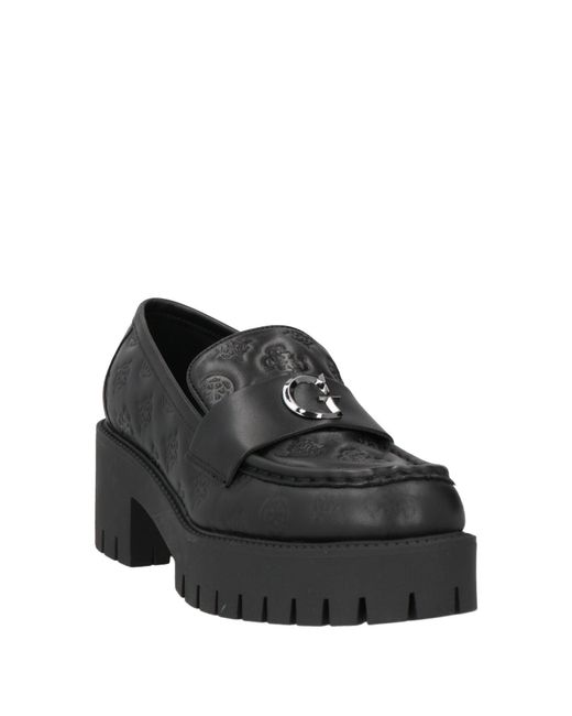 Guess Black Mokassin
