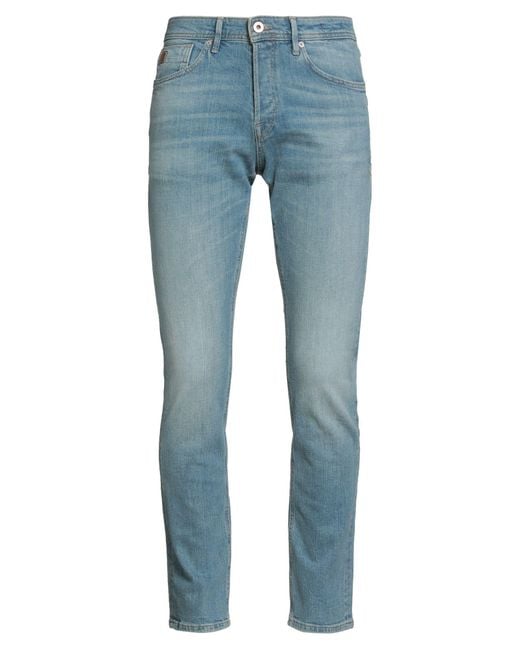Jack & Jones Blue Jeans Cotton, Recycled Cotton, Elastane for men