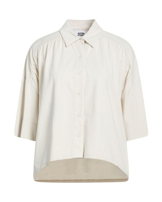 Camicia di Alpha Studio in White