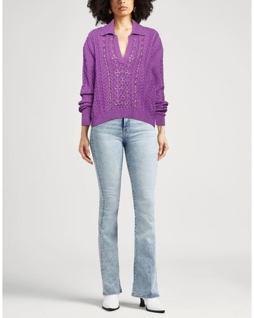 Pullover DES_PHEMMES en coloris Purple
