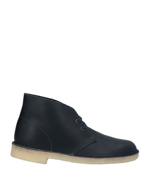 clarks blue boots