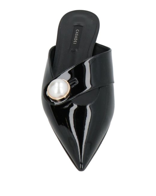 Casadei Black Mules & Clogs