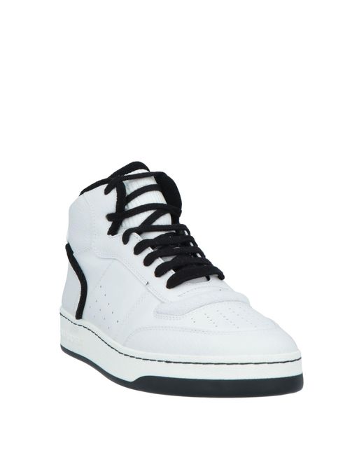 Zapatillas altas SL/80 Saint Laurent de hombre de color White