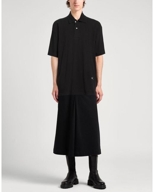 Maison Margiela Black Polo Shirt for men