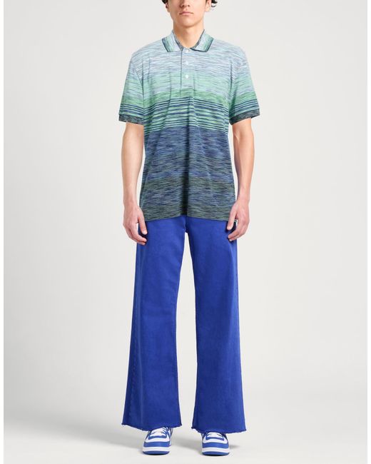 Missoni Blue Polo Shirts for men