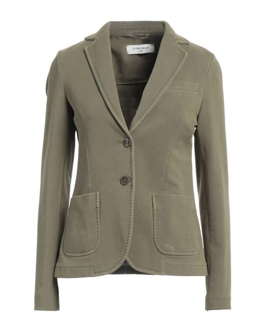 Circolo 1901 Green Blazer