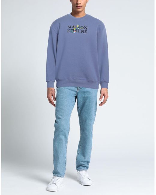 Sudadera Maison Kitsuné de hombre de color Blue