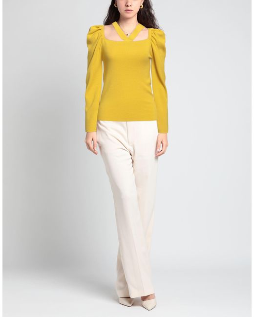 Twinset Yellow Jumper