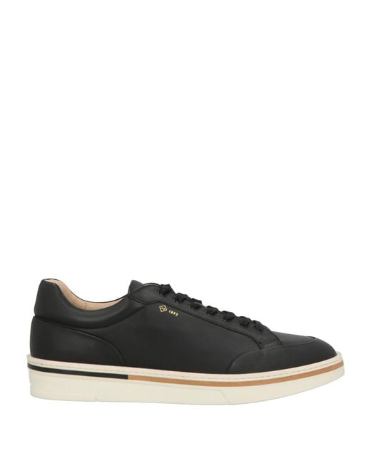 Dunhill Black Sneakers Leather for men
