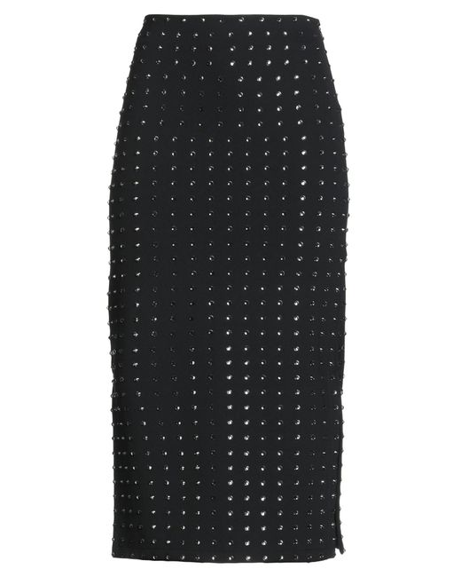 Sportmax Black Midi-Rock