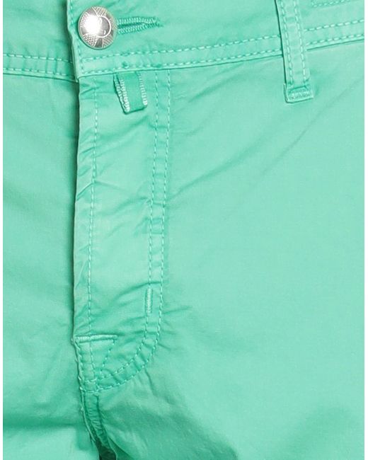 Jacob Coh?n Green Light Shorts & Bermuda Shorts Cotton, Elastane for men